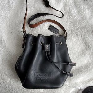 Vintage Coach bucket bag